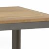mesa aluminio teca