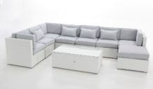 sofa jardin modular blanco